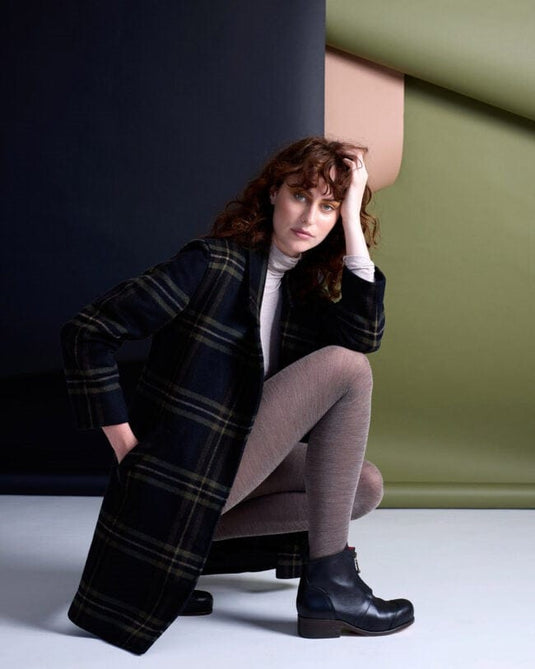 Tightology Womens Luxe Fawn Merino Wool Tights