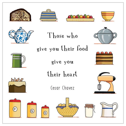 Red Tractor Designs "Food From The Heart" Magnet