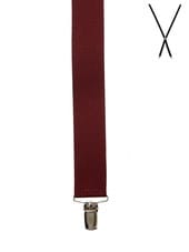 Load image into Gallery viewer, Buckle Plain Braces 35mm X Back
