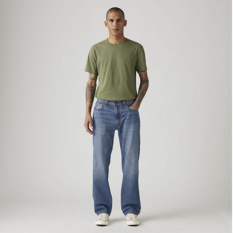 Load image into Gallery viewer, Levis Mens 555 Relaxed Straight Jeans
