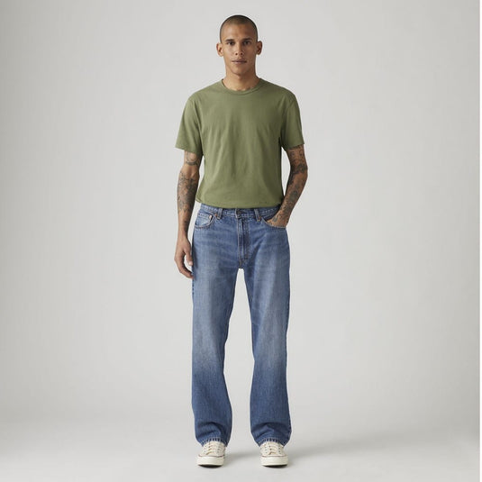 Levis Mens 555 Relaxed Straight Jeans