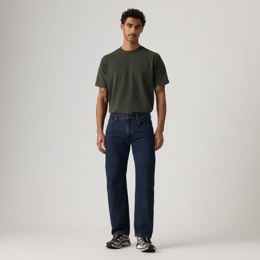 Levis Mens 555 Relaxed Straight - Luna Blue
