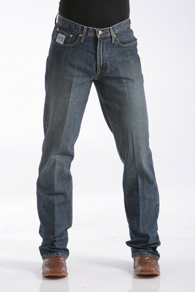 Load image into Gallery viewer, Cinch Relaxed Fit White Label Jean - Dark Stonewash
