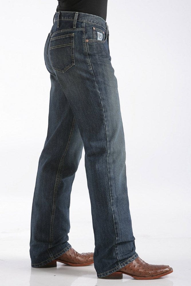 Load image into Gallery viewer, Cinch Relaxed Fit White Label Jean - Dark Stonewash
