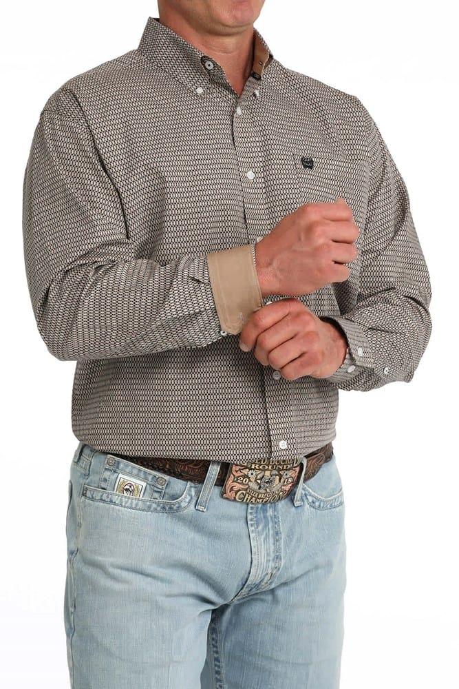 Load image into Gallery viewer, Cinch Mens Classic Fit Patterned Long Sleeve Shirt
