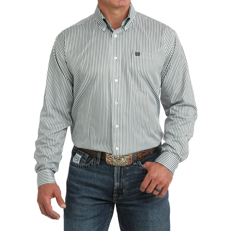 Load image into Gallery viewer, Cinch Mens Tencel Classic Fit Button-Down Western Shirt

