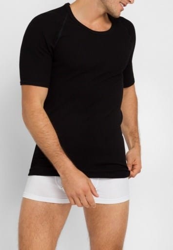 Bonds Mens Aircel Thermal Short Sleeve - Black
