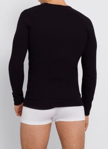 Bonds Mens Aircel Thermal Long Sleeve - Black