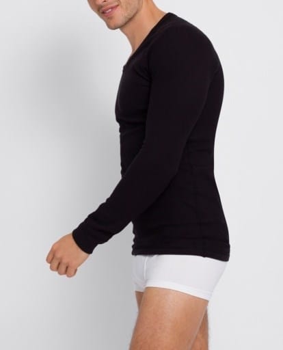 Bonds Mens Aircel Thermal Long Sleeve - Black