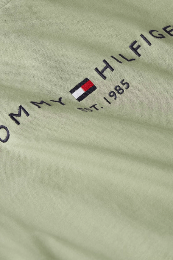Load image into Gallery viewer, Tommy Hilfiger Mens Logo Tee - Earth Sage
