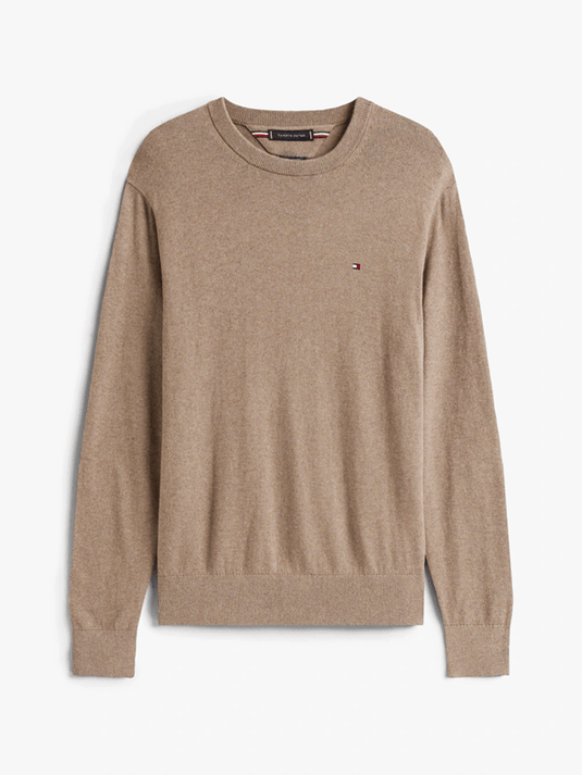 Tommy Hilfiger Cotton Cashmere Crew Neck Jumper