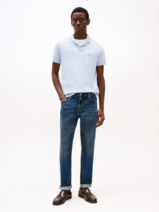 Tommy Hilfiger Mens 1985 Polo - Breezy Blue