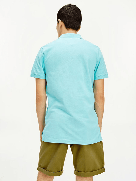 Tommy Hilfiger Mens 1985 Polo - Chlorine Blue