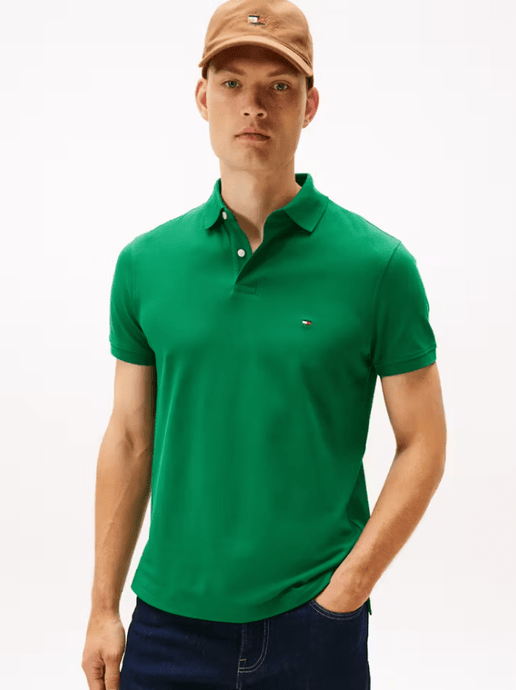 Tommy Hilfiger Mens 1985 Polo - Nouveau Green