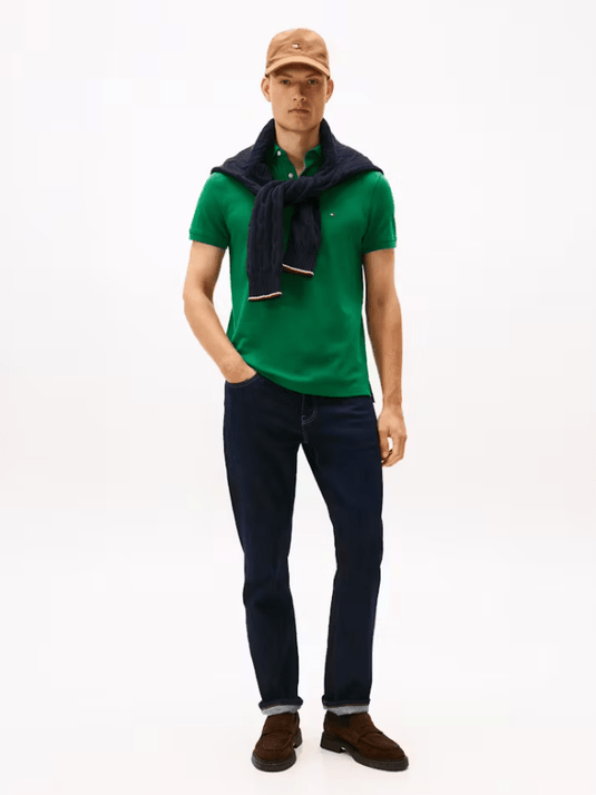 Tommy Hilfiger Mens 1985 Polo - Nouveau Green