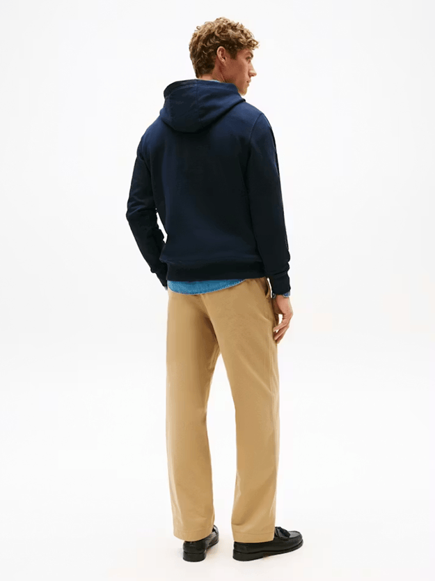Load image into Gallery viewer, Tommy Hilfiger Mens Flag Embroidery Terry Hoodie
