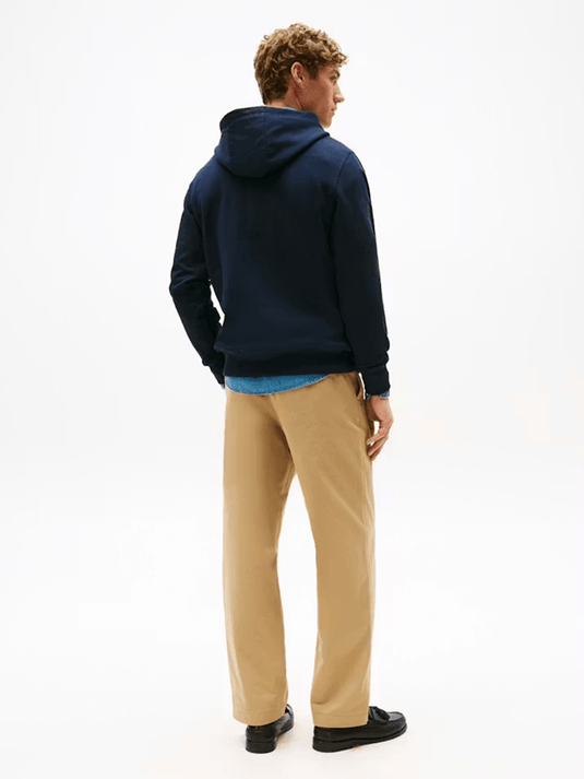 Tommy Hilfiger Mens Flag Embroidery Terry Hoodie