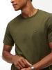 Tommy Hilfiger Mens Essential Seasonal Regular Solid Tee - Huntsman Green