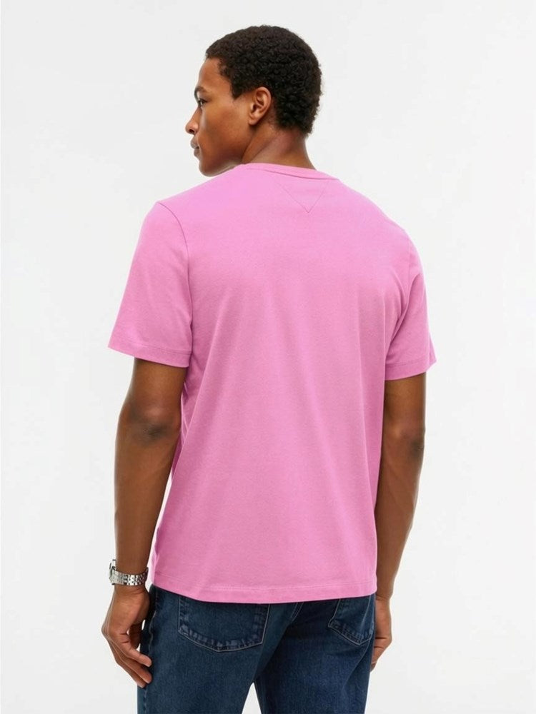 Load image into Gallery viewer, Tommy Hilfiger Mens Essential Seasonal Regular Solid Tee - Synthetic Blush
