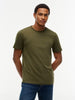 Tommy Hilfiger Mens Essential Seasonal Regular Solid Tee - Huntsman Green