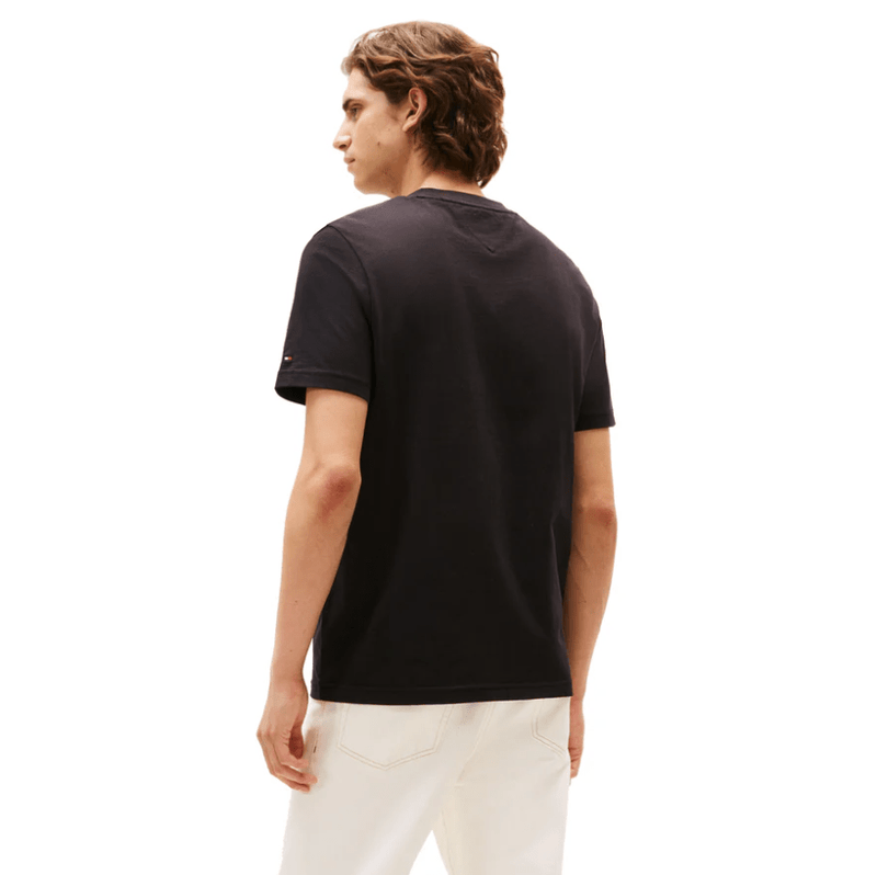 Load image into Gallery viewer, Tommy Hilfiger Mens Arch T-Shirt - Black
