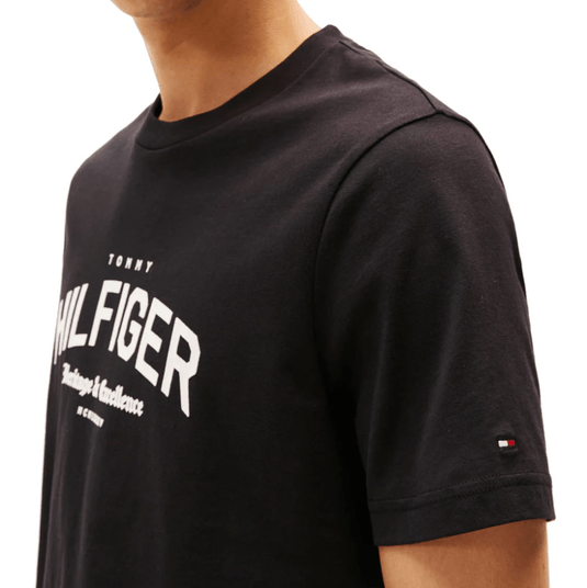 Tommy Hilfiger Mens Arch T-Shirt - Black