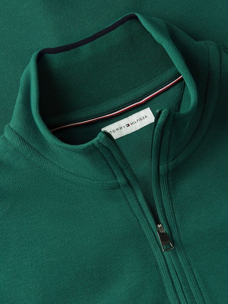 Load image into Gallery viewer, Tommy Hilfiger Mens French Rib Knit 1/4 Zip Sweater
