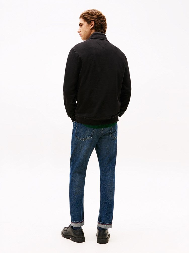 Load image into Gallery viewer, Tommy Hilfiger Mens French Rib Knit 1/4 Zip Sweater
