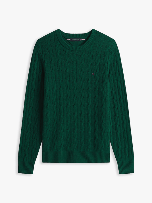 Tommy Hilfiger Lambswool Cable Knit Jumper