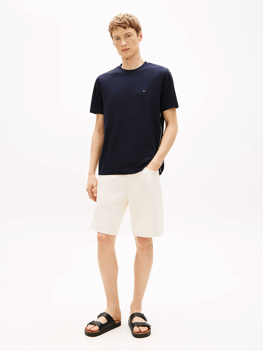 Tommy Hilfiger Mens Global Stripe Tee - Desert Sky