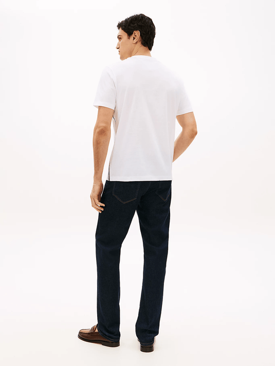 Tommy Hilfiger Mens Global Stripe Tee - White