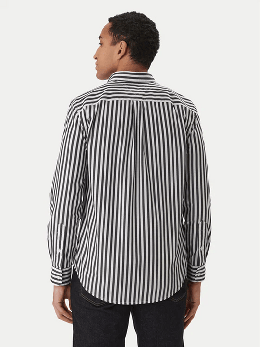 Tommy Hilfiger Mens TH Flex Regular Fit Stripe Poplin Shirt