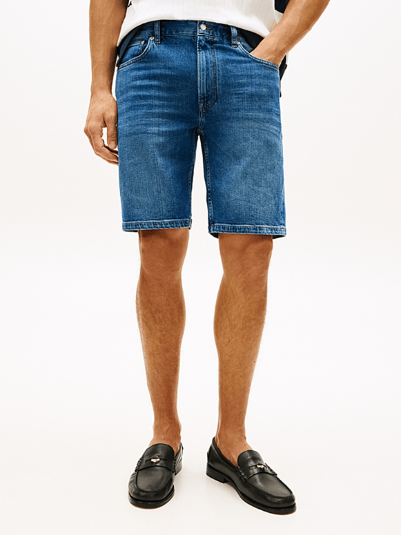 Load image into Gallery viewer, Tommy Hilfiger Mens Denton Denim Shorts
