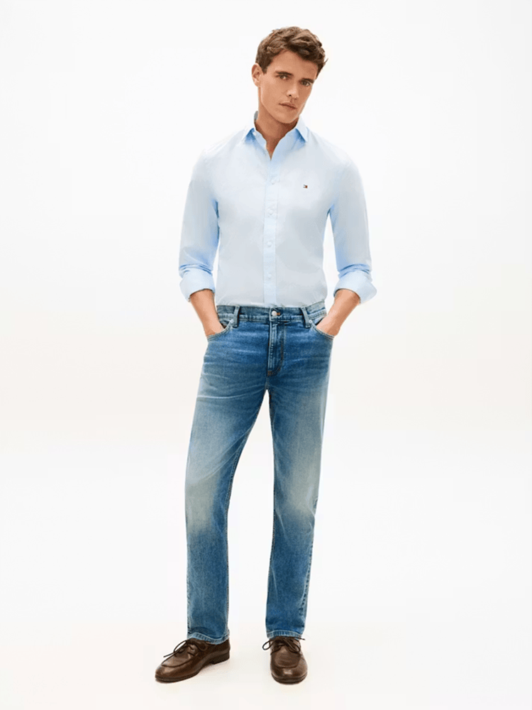 Load image into Gallery viewer, Tommy Hilfiger Mens Denton Slim Straight Jeans
