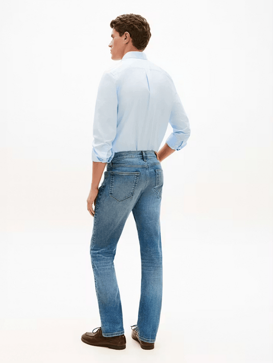 Tommy Hilfiger Mens Denton Slim Straight Jeans