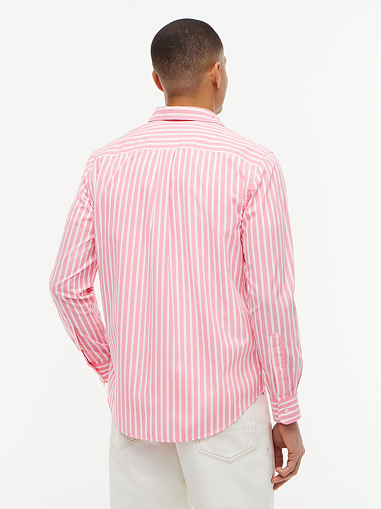 Load image into Gallery viewer, Tommy Hilfiger Mens Regular Fit Flex Stripe Poplin Shirt
