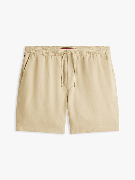 Tommy Hilfiger Mens Dover Linen Blend Shorts