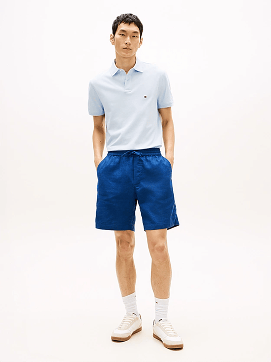 Tommy Hilfiger Mens Dover Linen Blend Shorts