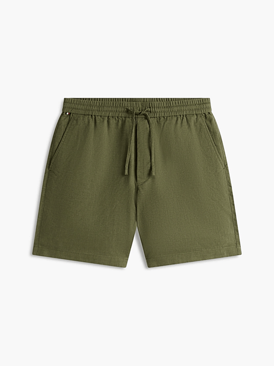 Tommy Hilfiger Mens Dover Linen Blend Shorts