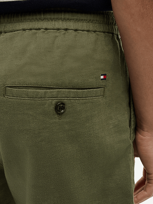 Tommy Hilfiger Mens Dover Linen Blend Shorts
