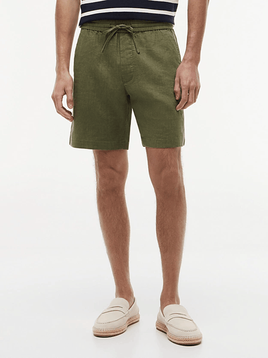 Tommy Hilfiger Mens Dover Linen Blend Shorts