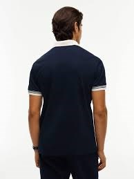 Load image into Gallery viewer, Tommy Hilfiger Mens Regular Fit Interlock Contrast Polo Shirt - Navy Blue
