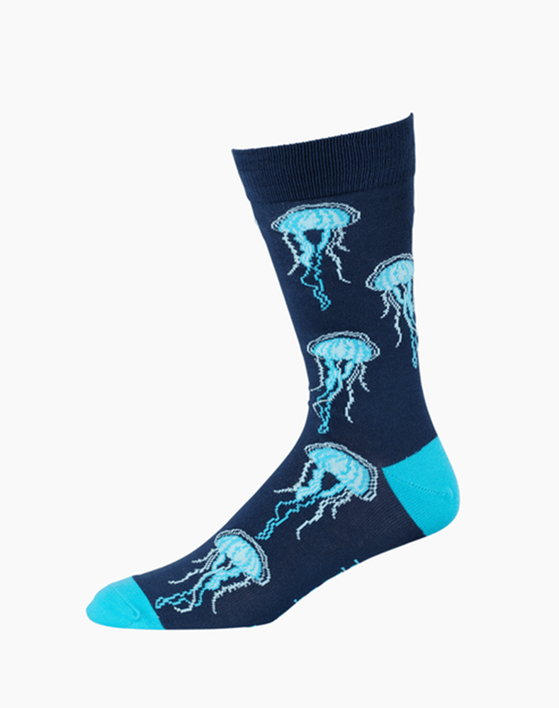 Load image into Gallery viewer, Bamboozld Mens Jellyfish Socks
