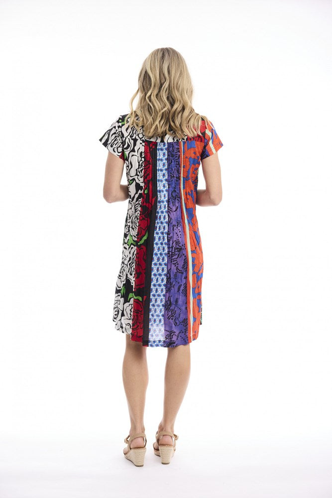 Load image into Gallery viewer, Orientique Womens Menton Dress Easy Fit
