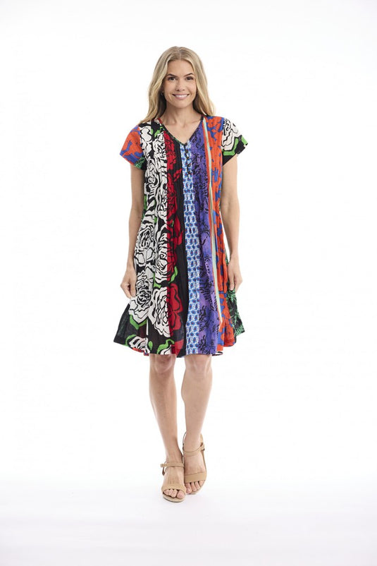 Orientique Womens Menton Dress Easy Fit
