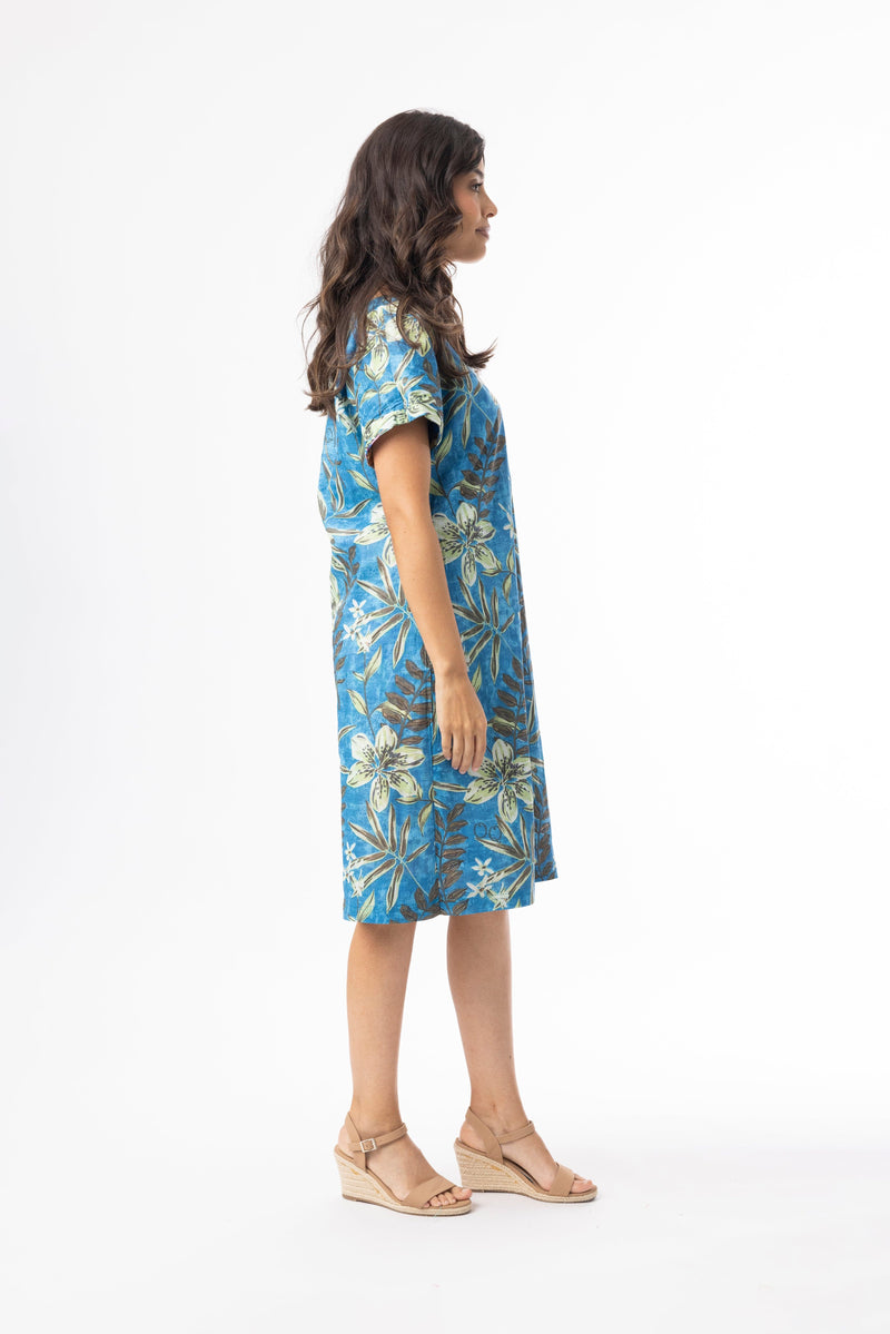 Load image into Gallery viewer, Orientique Womens Miramar Dress Reversible Short Sleeve
