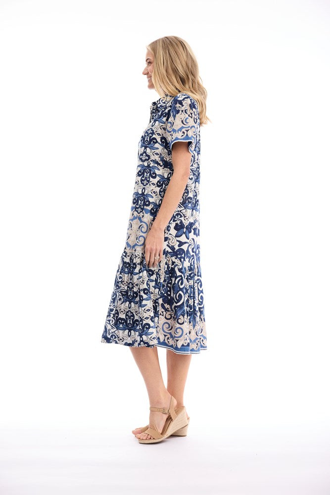 Load image into Gallery viewer, Orientique Womens Monaco Dress Patch Long
