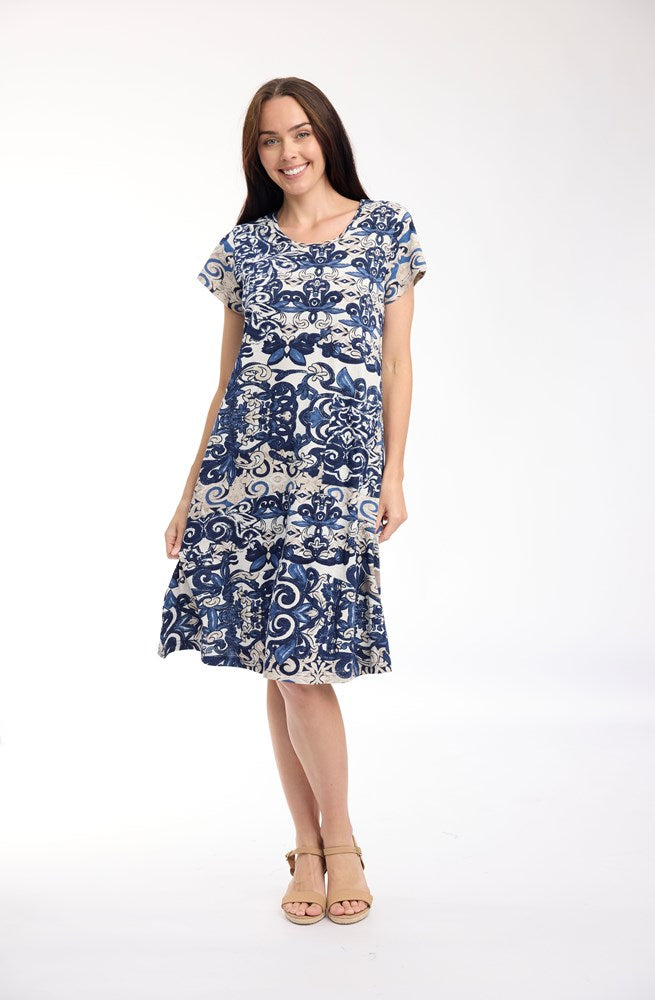 Load image into Gallery viewer, Orientique Womens Monaco Dress Midi Knit

