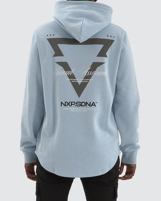 Nena & Pasadena Mens Defend Dual Curved Hoodie