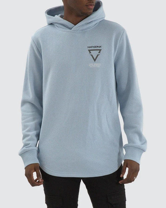 Nena & Pasadena Mens Defend Dual Curved Hoodie